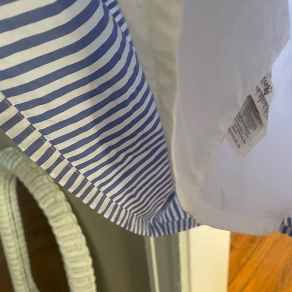 Blue and white stripe midi dress - Picture 7 of 7